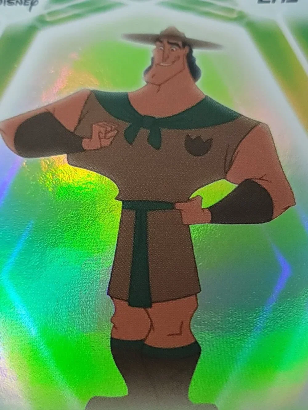 Kronk Topps 2026 Disney Neon Holo Parallel Refractor Limited 192/199 - Picture 3 of 4